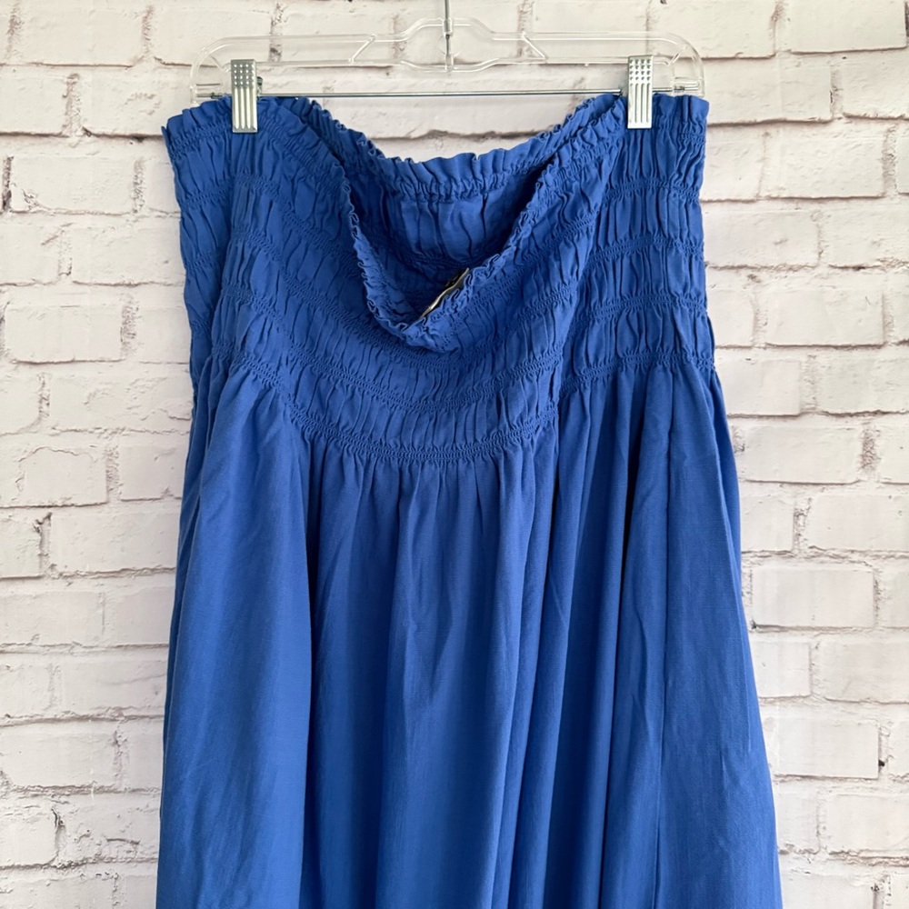 Universal Thread Royal Blue Smocked Dress - Picture 4 of 5
